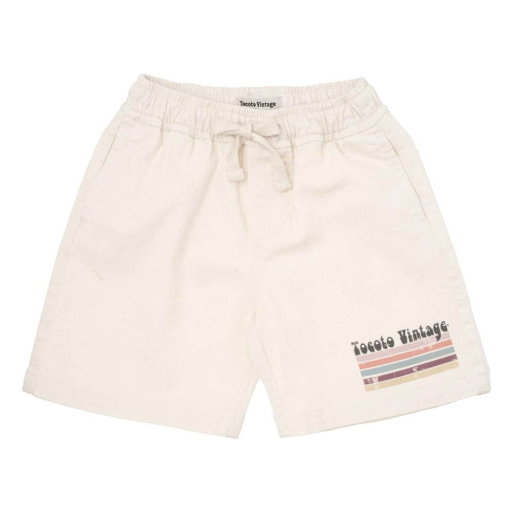 Tocoto Vintage Bermuda Shorts - Off White