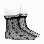 Condor Floral Lace Ankle Sock