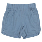 Coco Blanc Linen Shorts - Blue