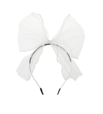 Heirlooms Wavy Tulle Headband - White