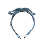 Halo Luxe Heirloom Headband - Powder Blue