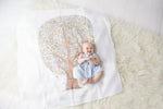 Atelier Choux Large Swaddle Blanket - Friends & Family Tree