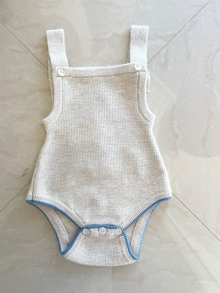 Kipp Waffle Romper - Natural