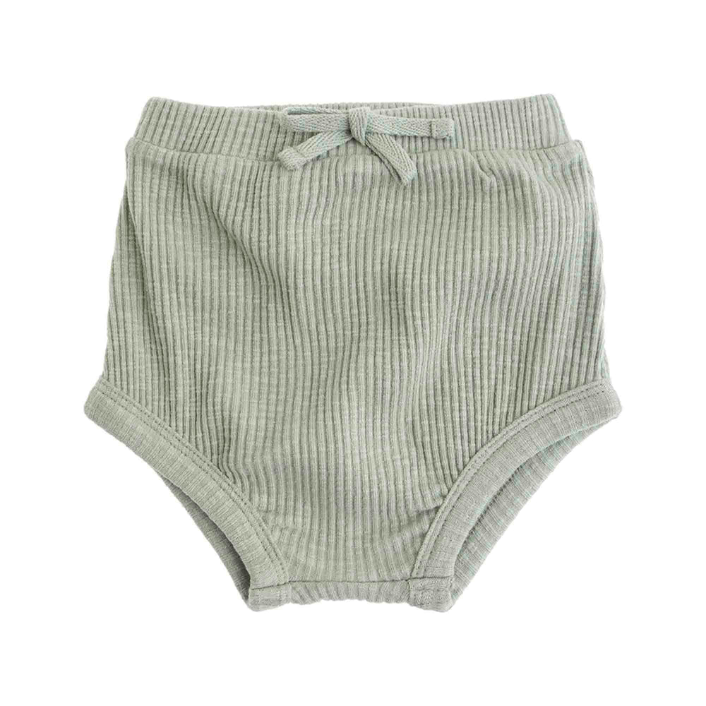 Tocoto Vintage Ribbed Baby Bloomer - Green