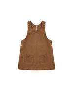 Rylee + Cru Odette Overall Dress - Rust
