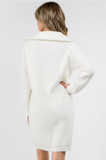 Zip Sweater Dress